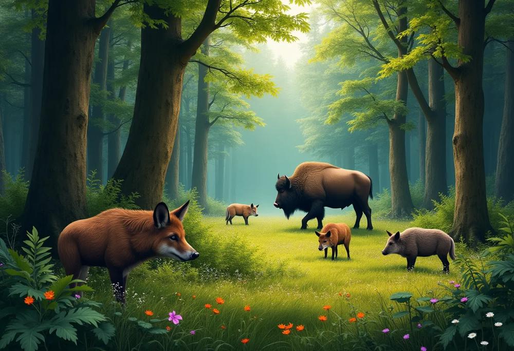 biodiverse forest